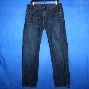 Levi's 569 Loose Straight Fit Jeans Dark Wash 34x32